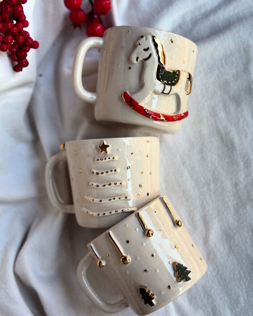 christmas coffee mugs